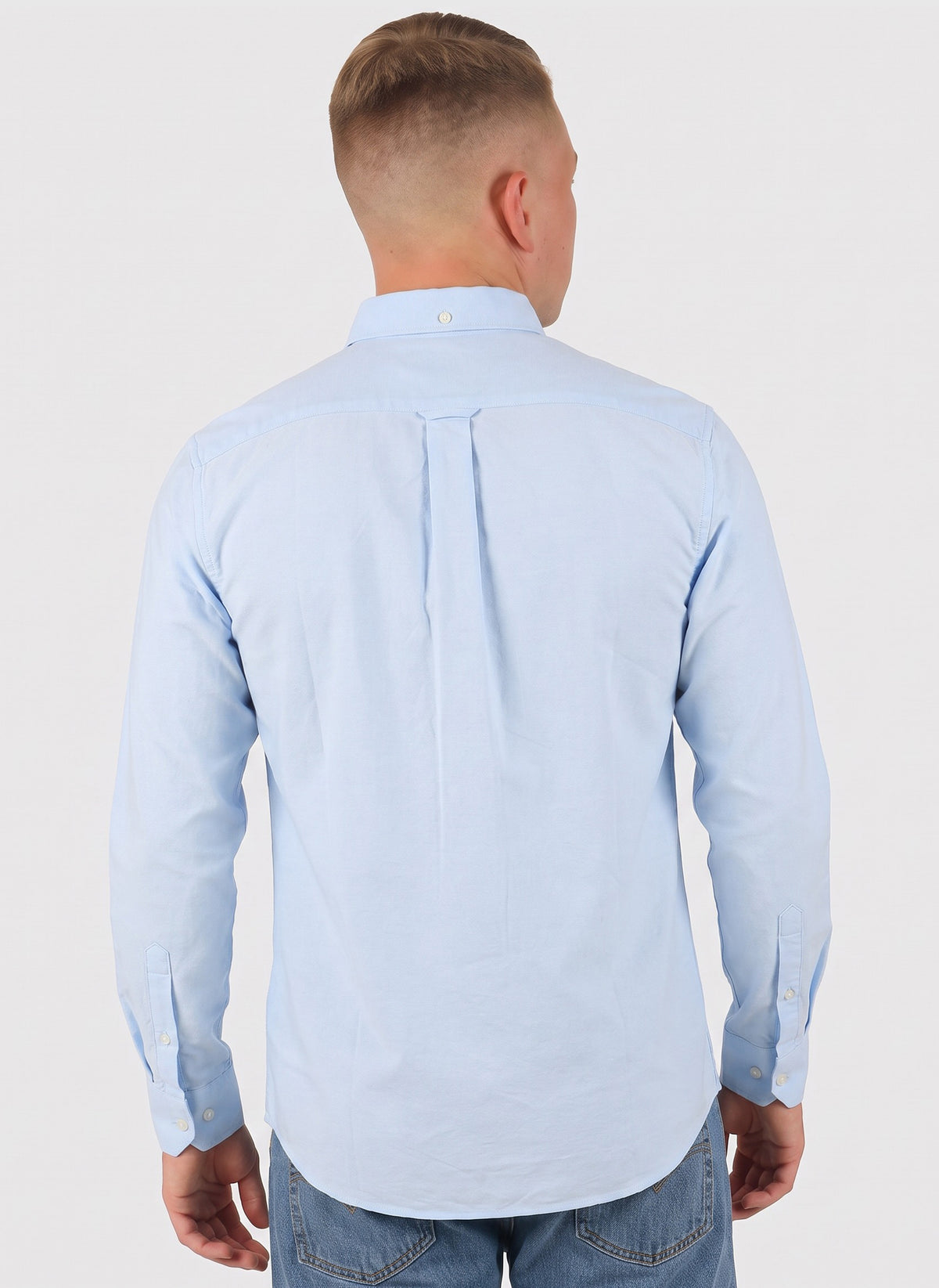 Brewer Slim Fit Hemd - Sky Blue