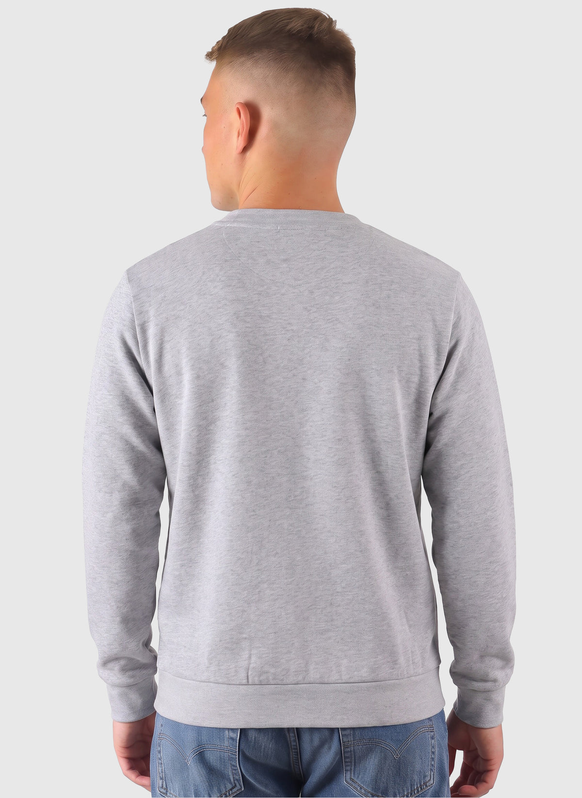 Evolution Simple Dome Sweatshirt - Pale Grey