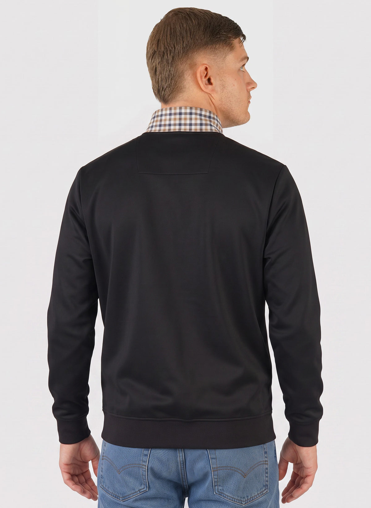 Henson 1/4 Zip Sweatshirt - Black