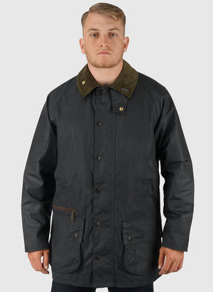 Icons Beaufort Wax Jacket - Navy