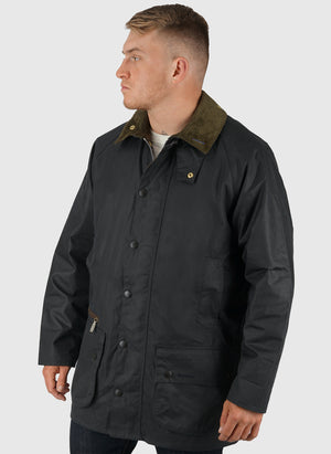 Icons Beaufort Wax Jacket - Navy