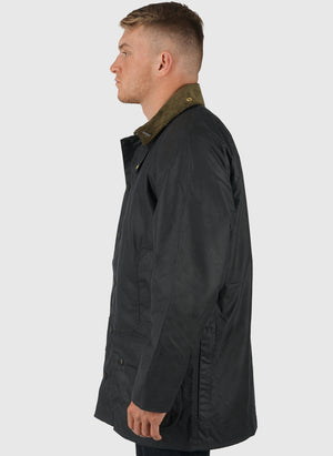 Icons Beaufort Wax Jacket - Navy
