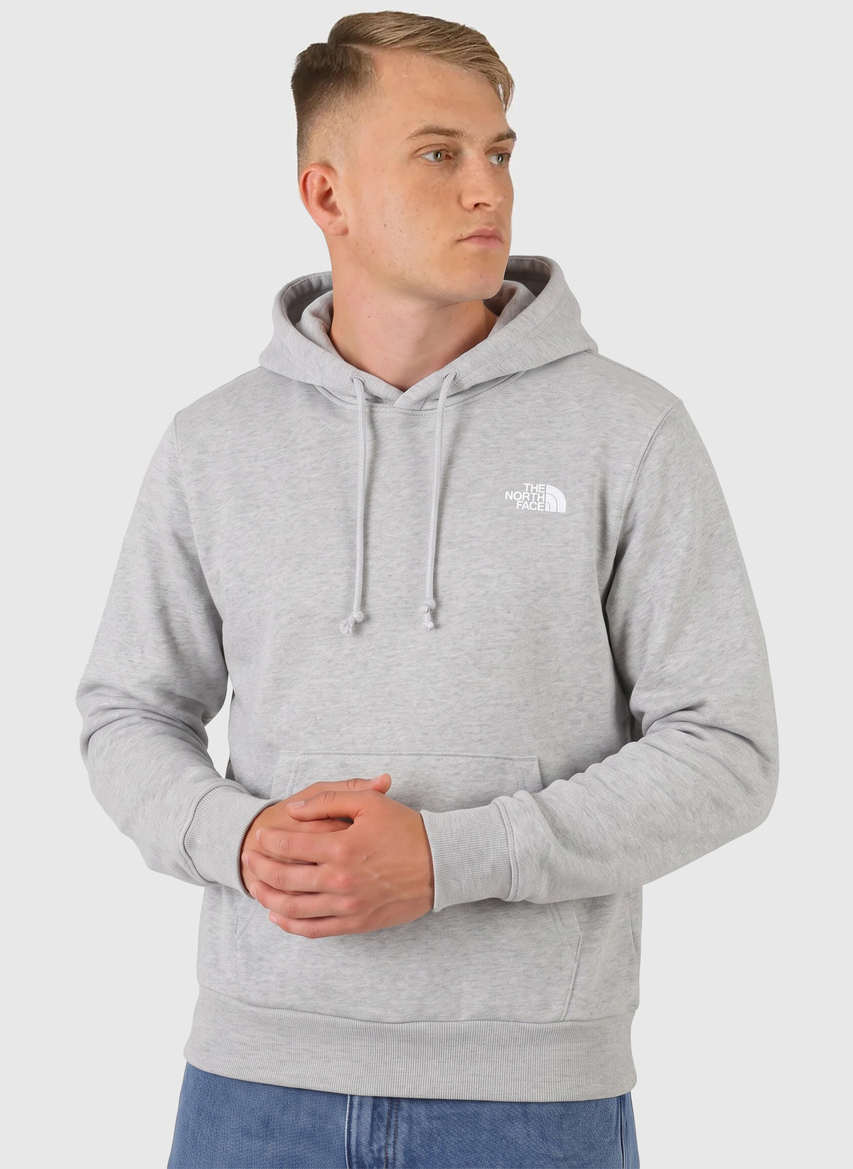 Evolution Simple Dome Hoodie - Pale Grey