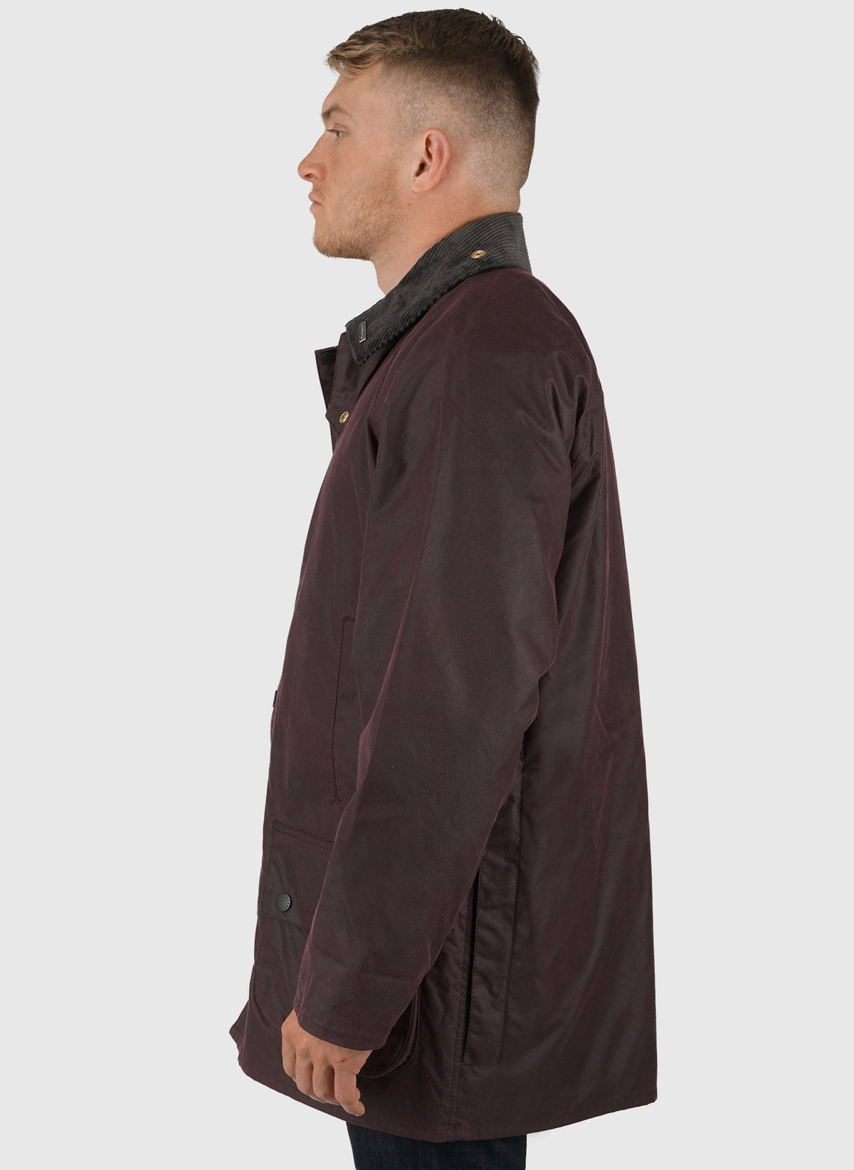 Icons Beaufort Wax Jacket - Bordeaux