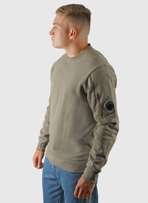 Lens Crew Neck Sweatshirt - Fallen Rock