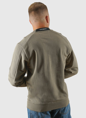 Lens Crew Neck Sweatshirt - Fallen Rock