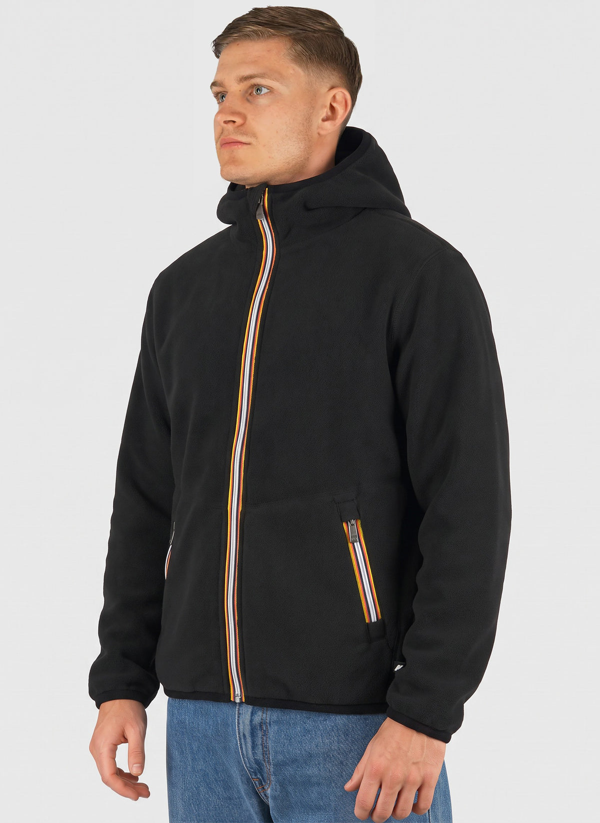 Jack Sherpa Polar Double Jacket - Black Pure