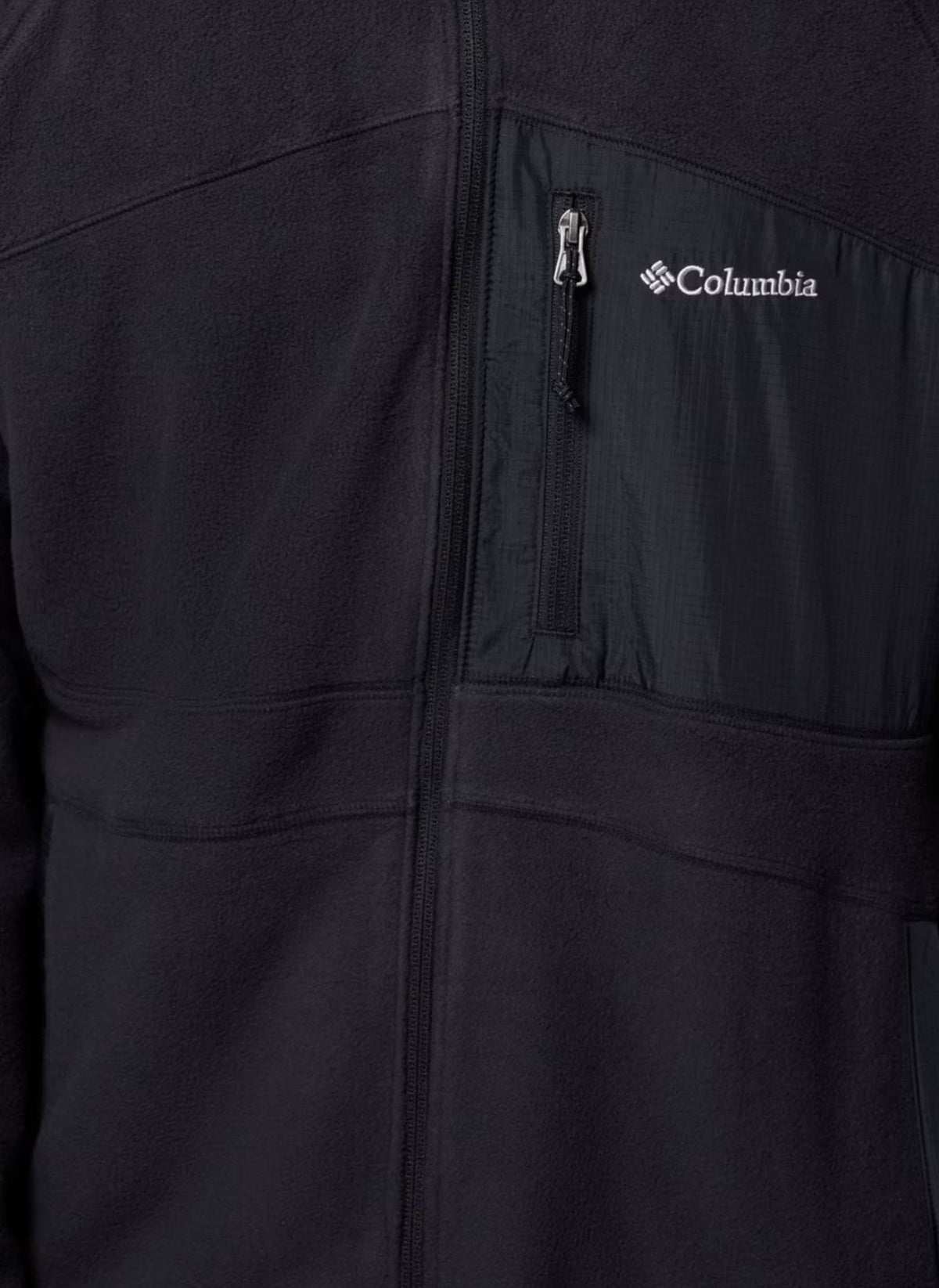 Fast Trek Overlay Full Zip - Black