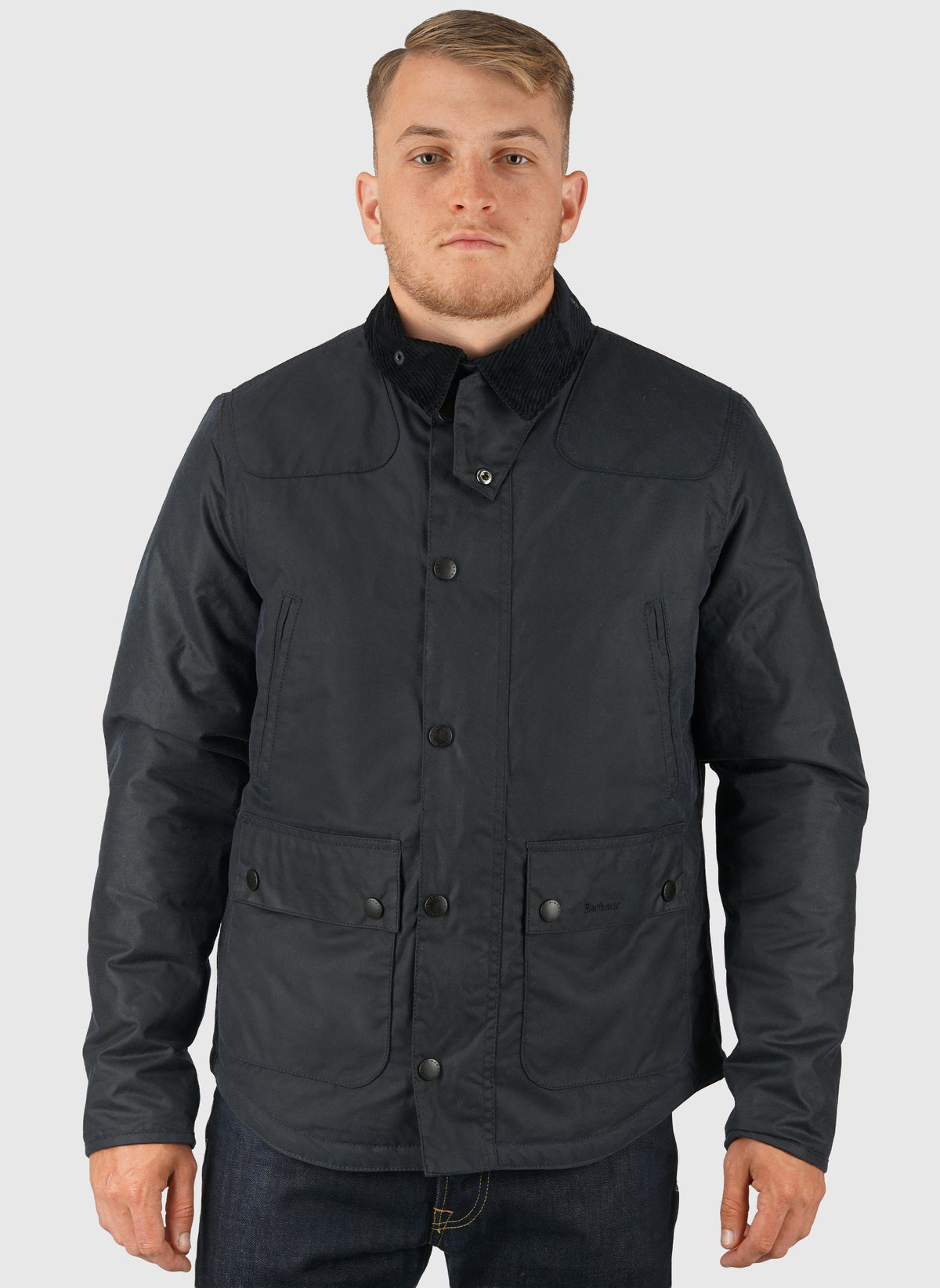 Reelin Wax Jacket - Navy