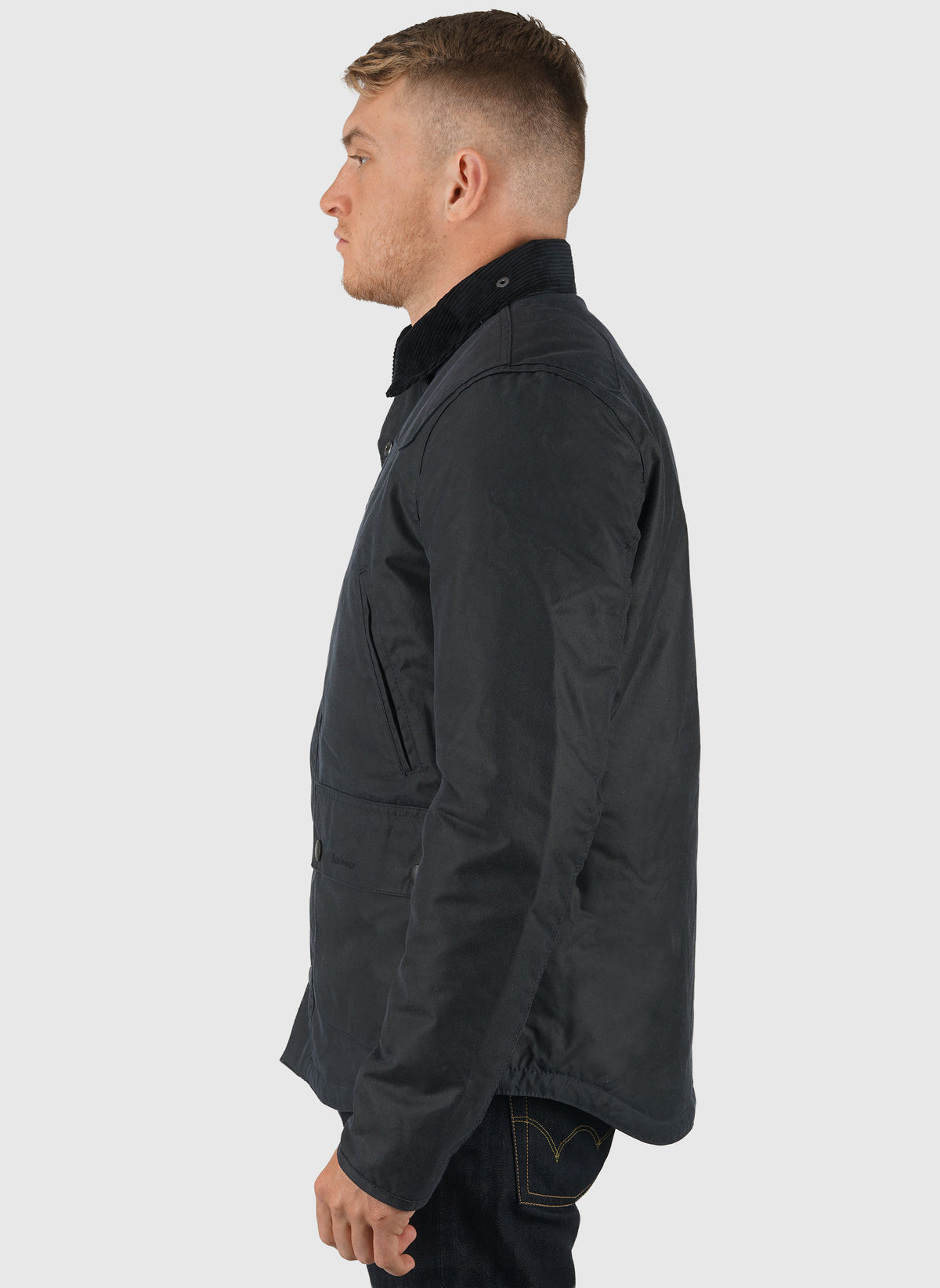 Reelin Wax Jacket - Navy