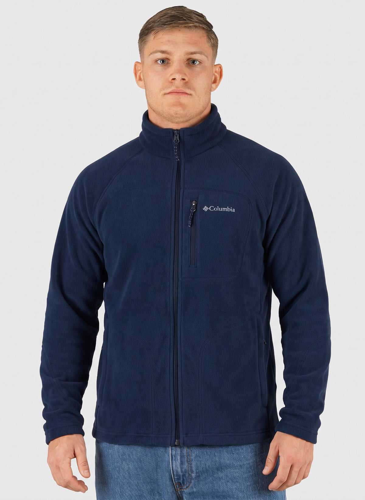 Fast Trek II Full Zip Fleece - Collegiate Navy