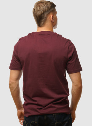Plain T-Shirt - Burgundy