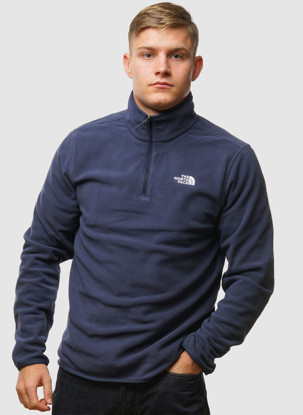 Glacier Fleece 1/4 Zip Jacket - Summit Navy
