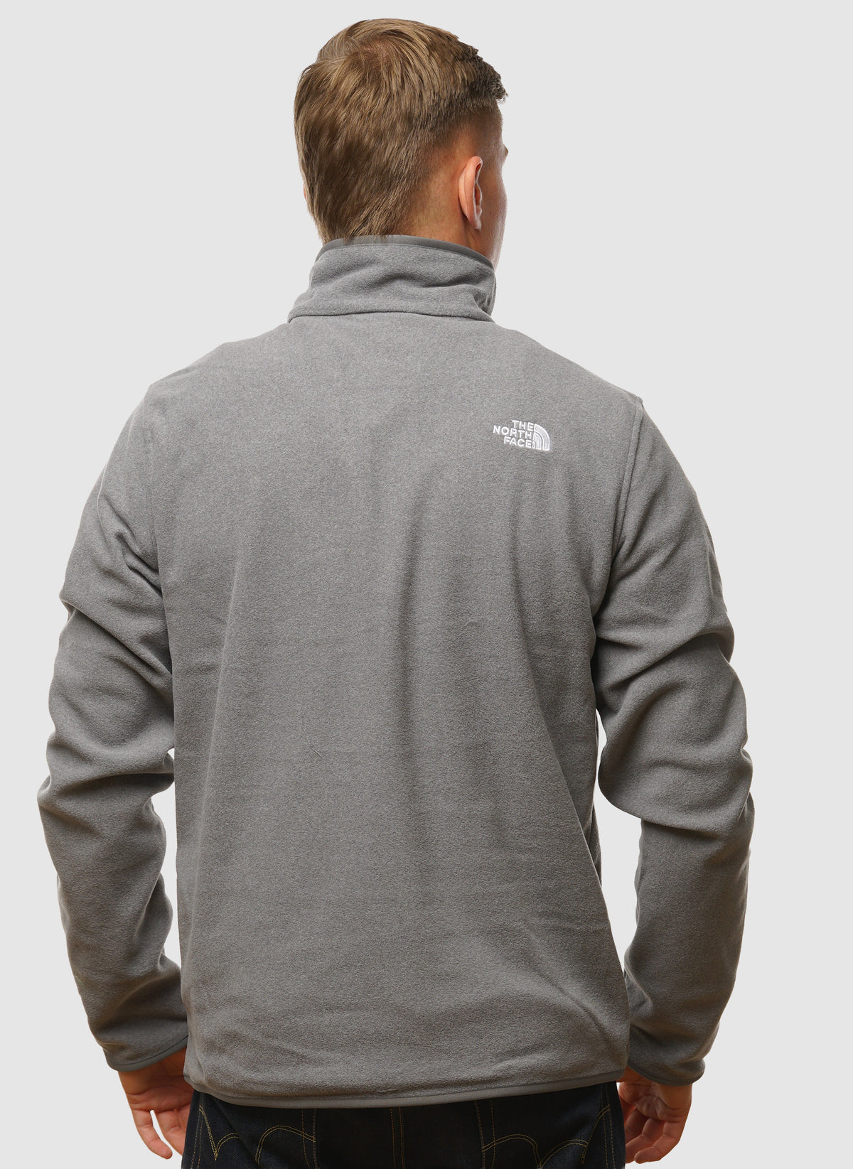 Glacier Fleece 1/4 Zip Jacket - Mid Gray Heather