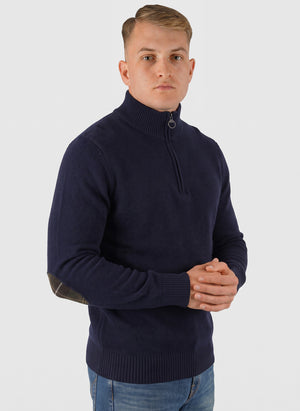 Holden Half Zip Troyer - Navy