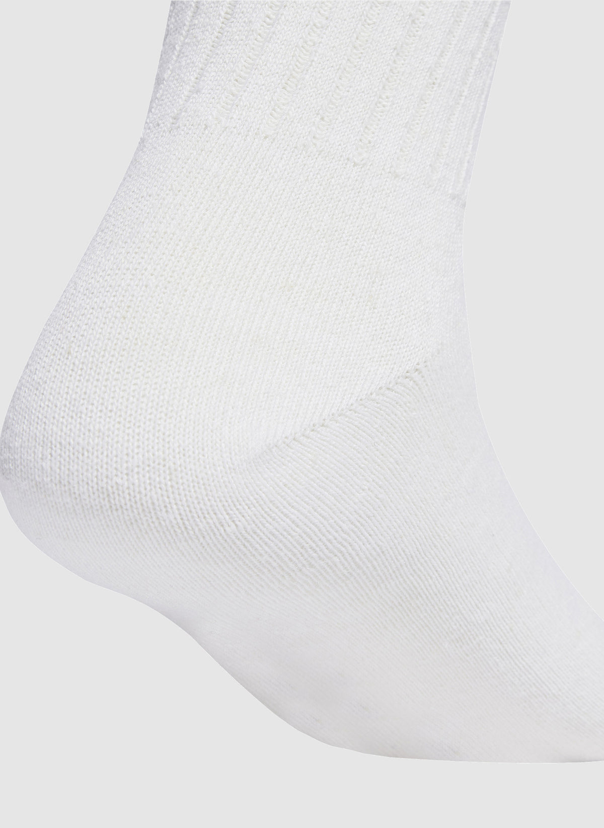 Three Pack Rib Socks - White/Maroon