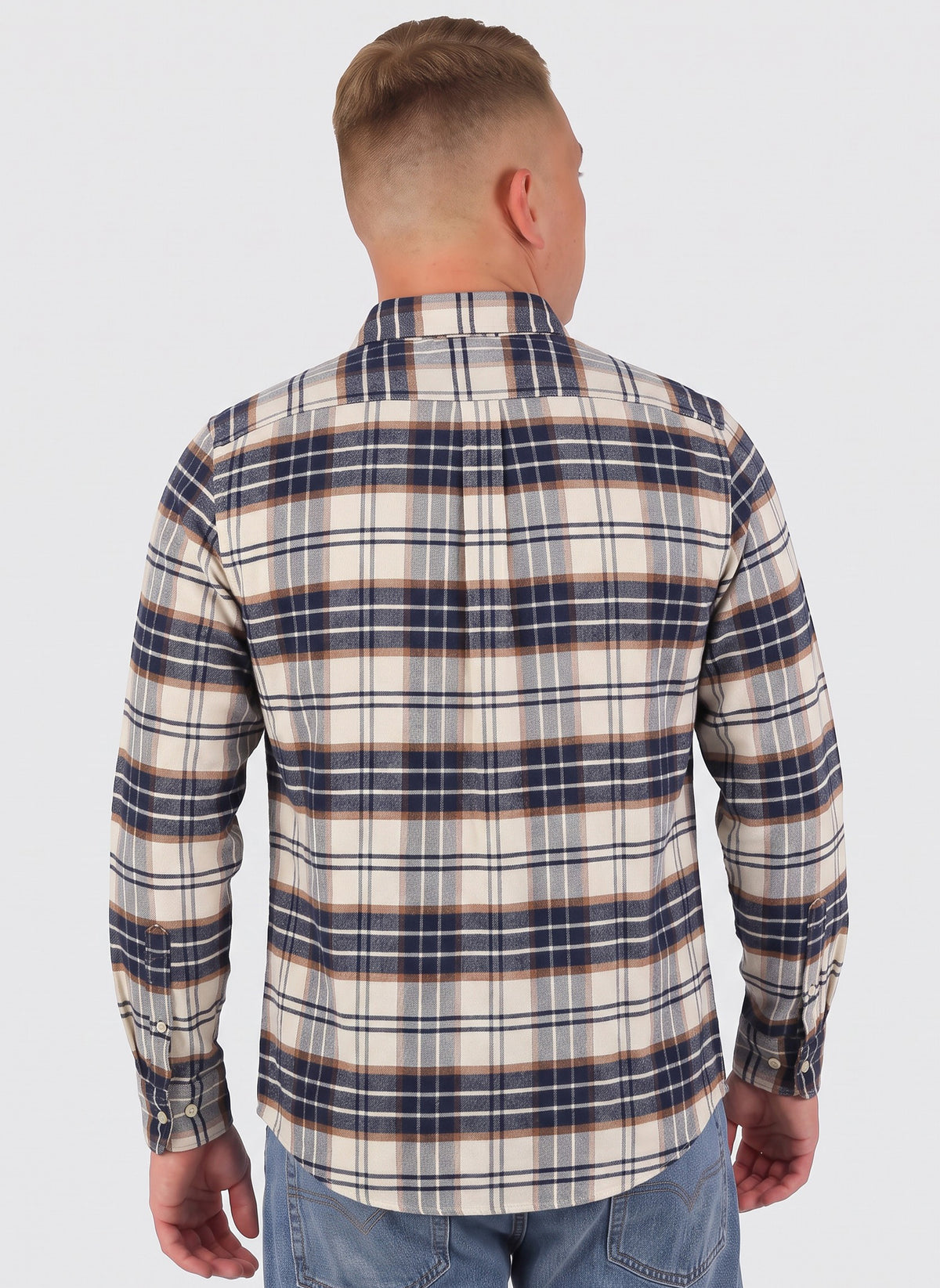 Portdown Tailored Hemd - Ecru