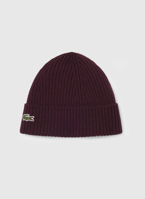 Wool Logo Beanie - Oxalis