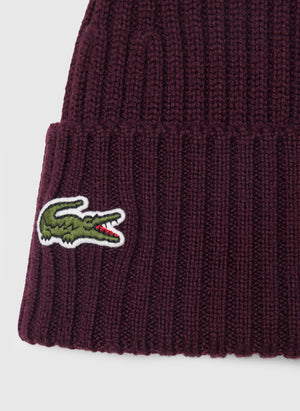 Wool Logo Beanie - Oxalis