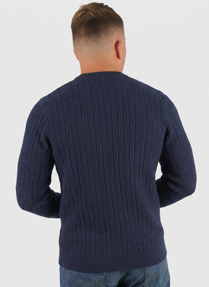 Hermoine Crewneck Sweatshirt - Navy