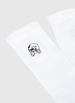 Punchingball Socks - White (2 Pack)