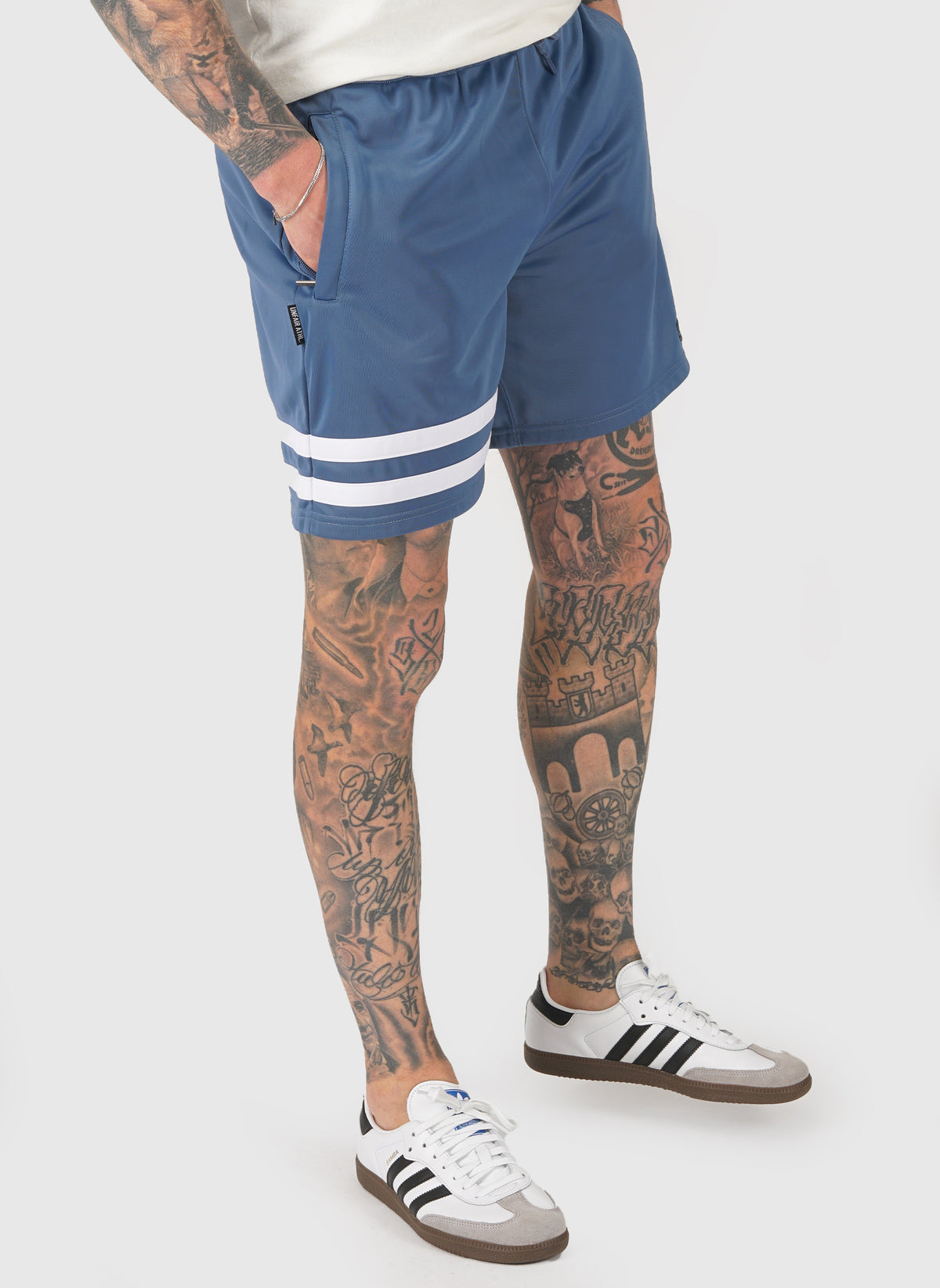 DMWU Athletic Shorts - Moonlight Blue