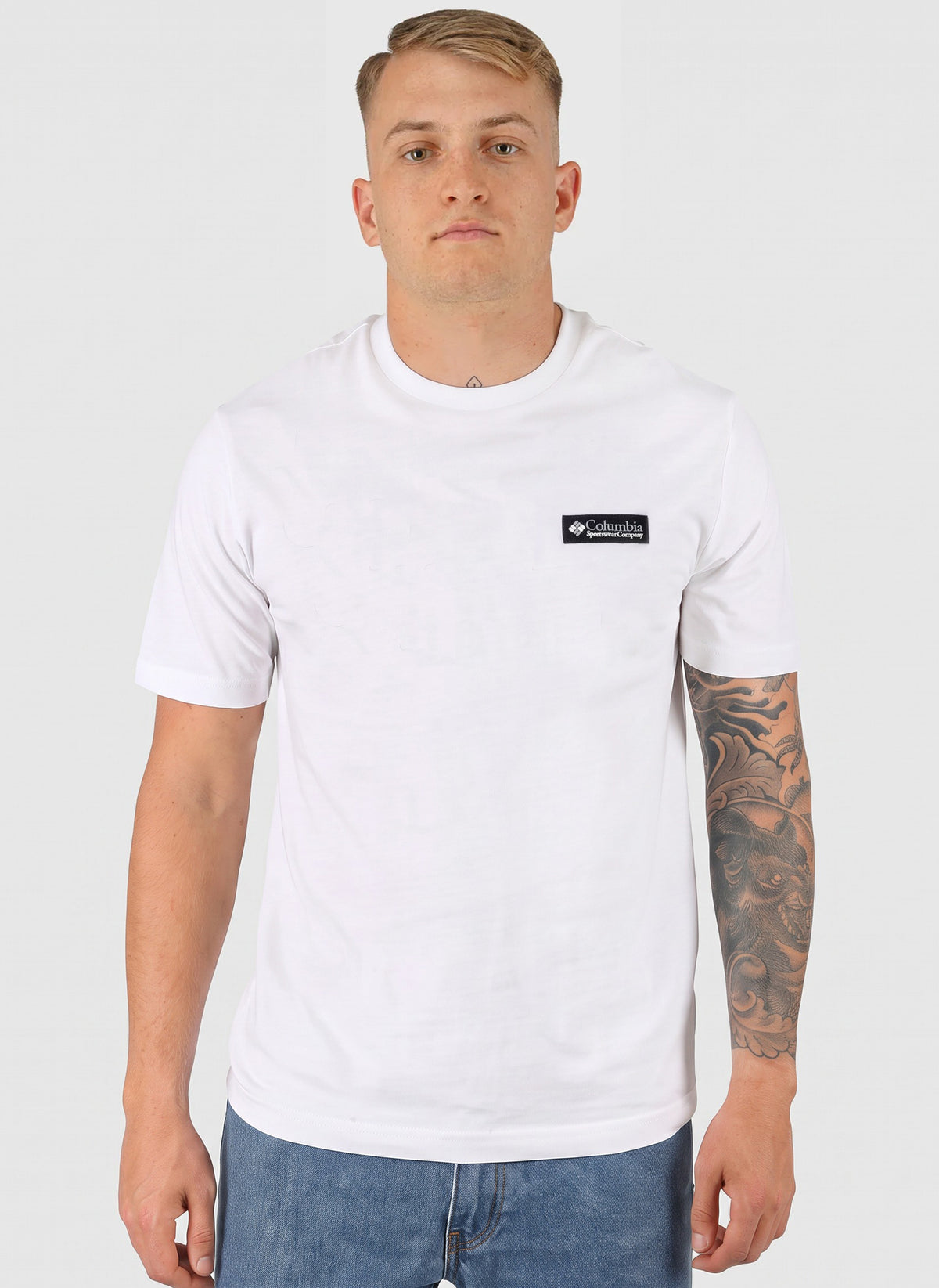 CSC Heavyweight Back Graphic T-Shirt - White