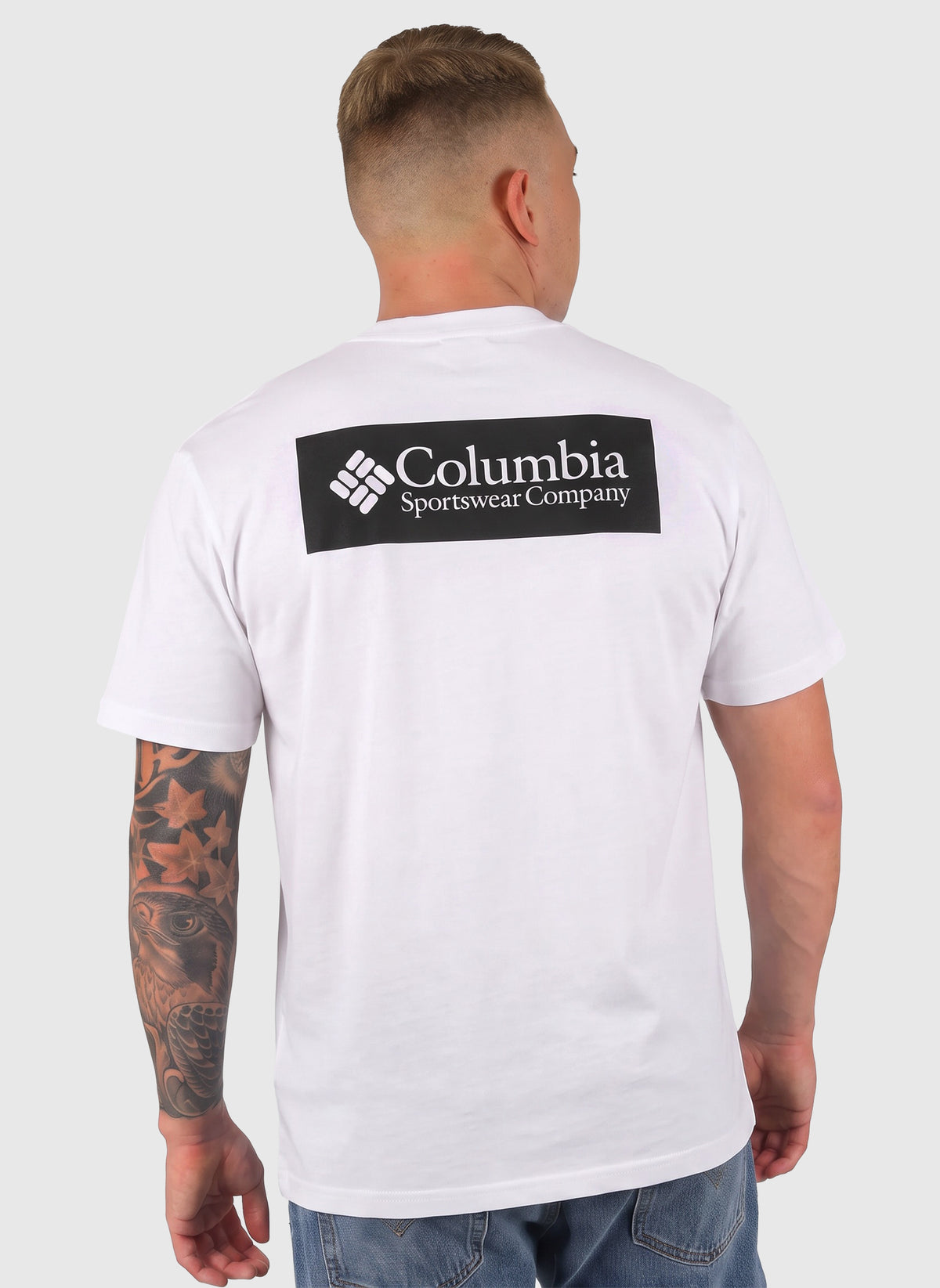 CSC Heavyweight Back Graphic T-Shirt - White