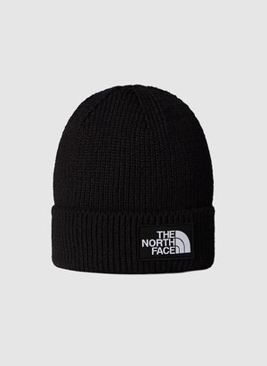 TNF Logo Box Cuffed Beanie - TNF Black