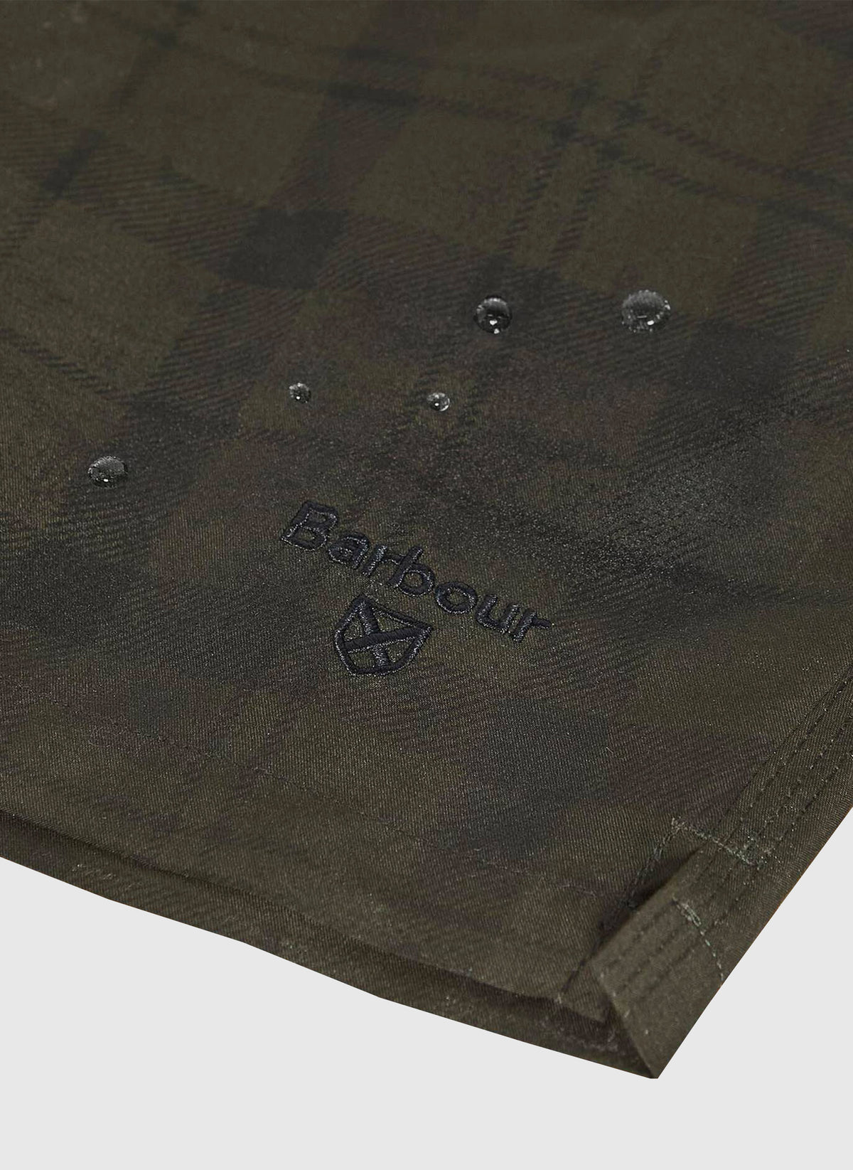 Barbour Water Reactive Tartan Short - Olive