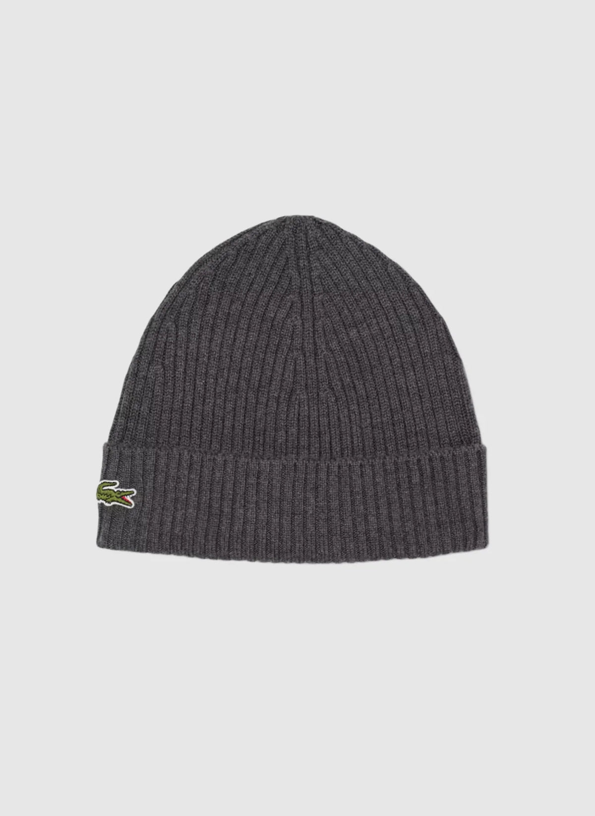 Wool Logo Beanie - Pitch Chine