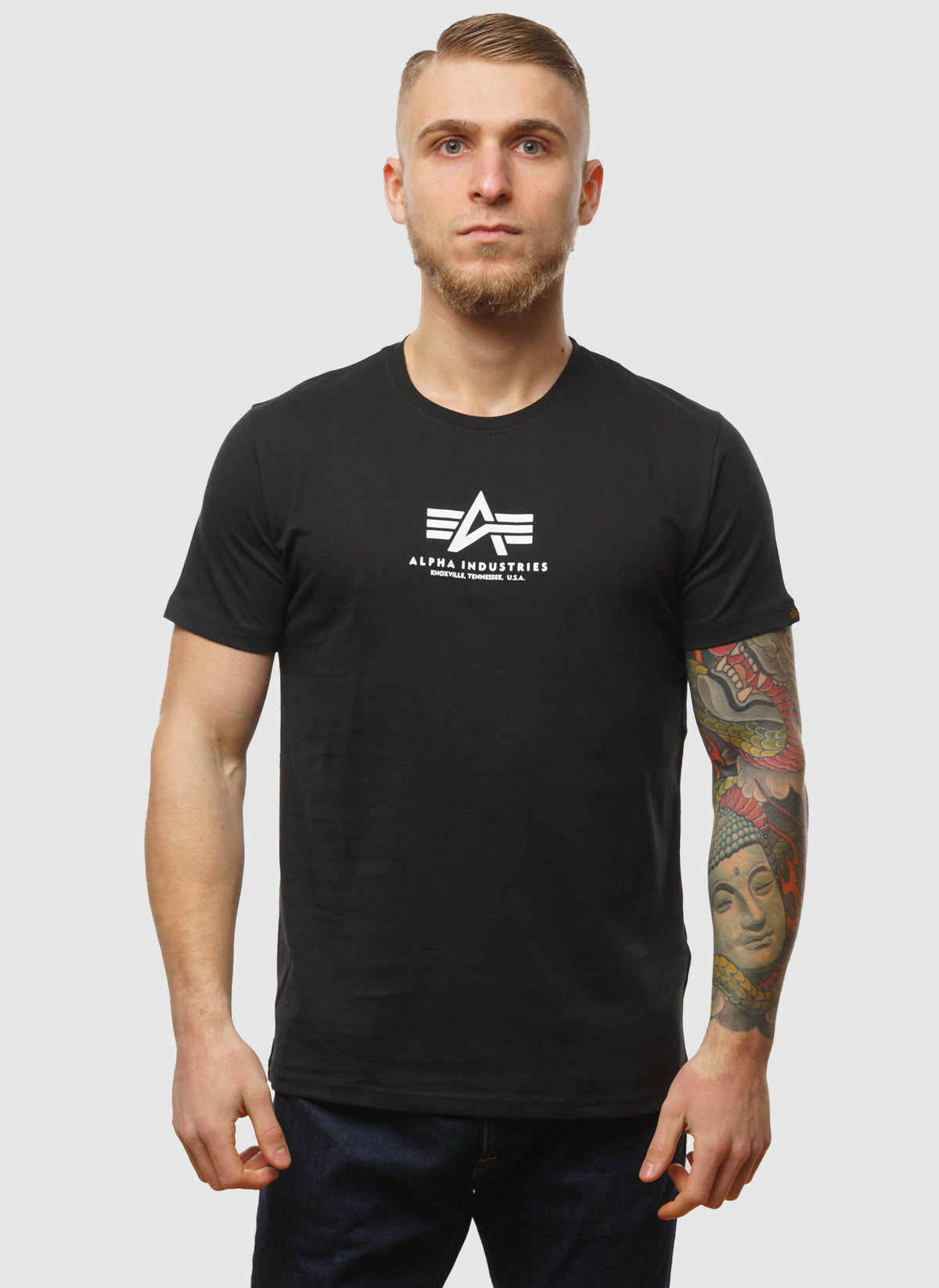 Basic Medium Logo T-Shirt - Black