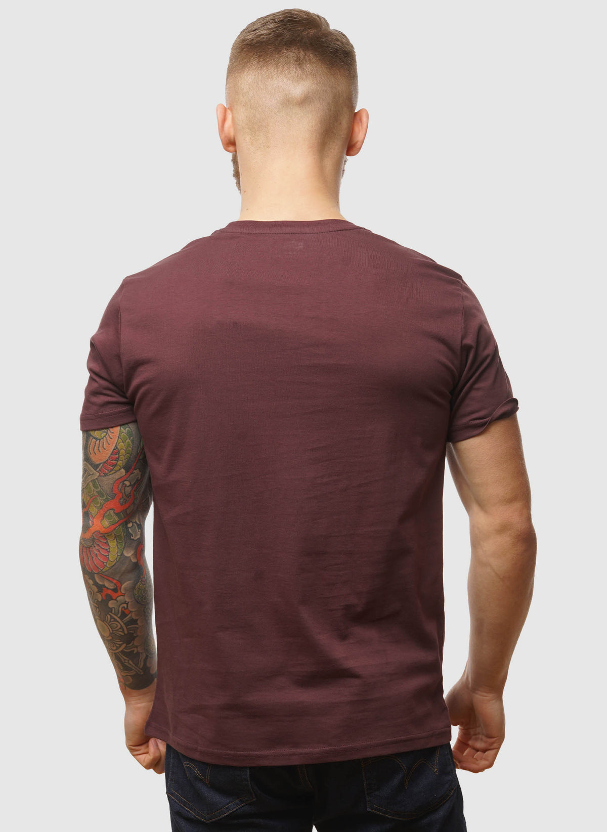 Basic T-Shirt - Deep Maroon