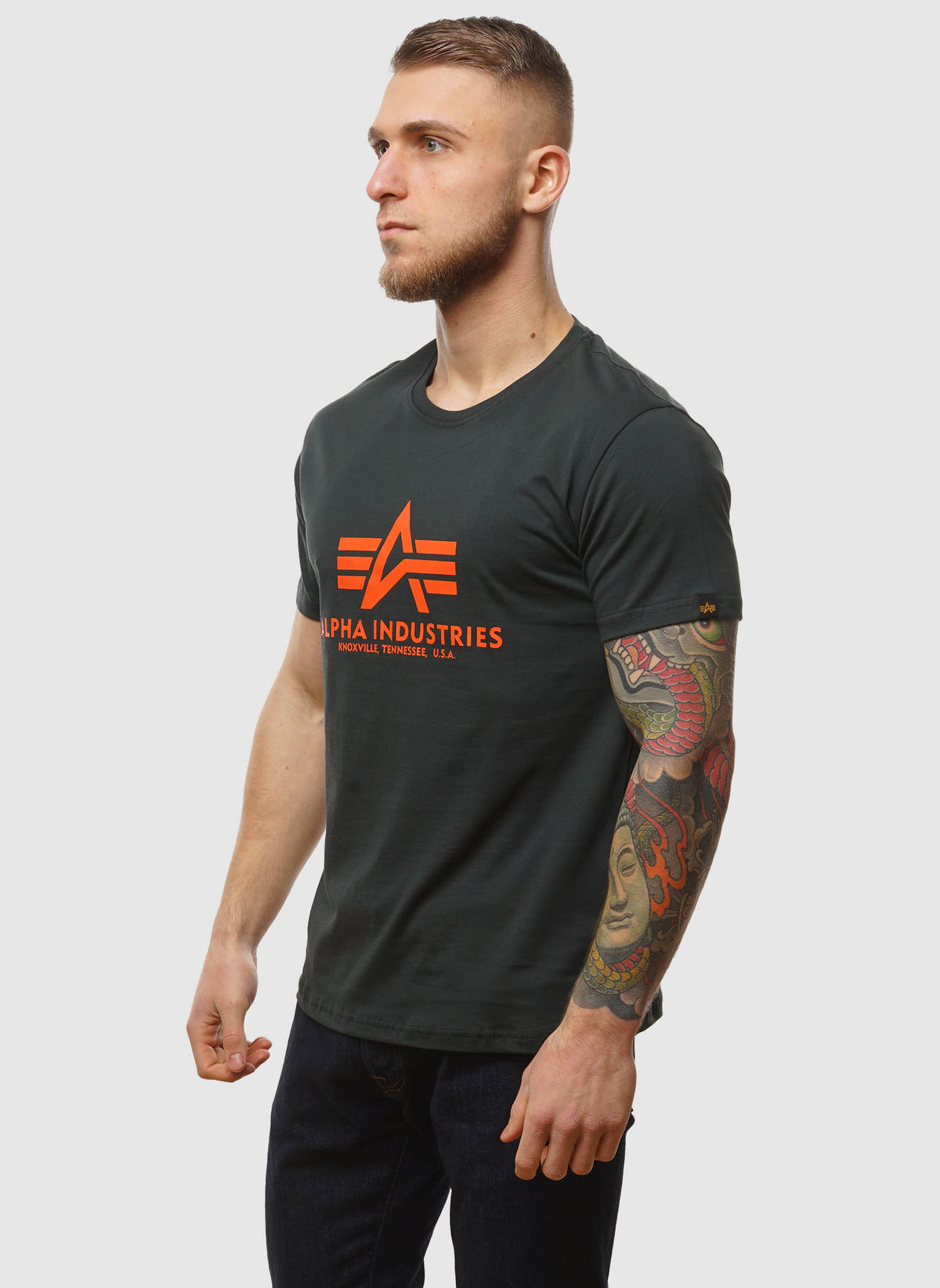 Basic Big Logo T-Shirt - Dark Petrol