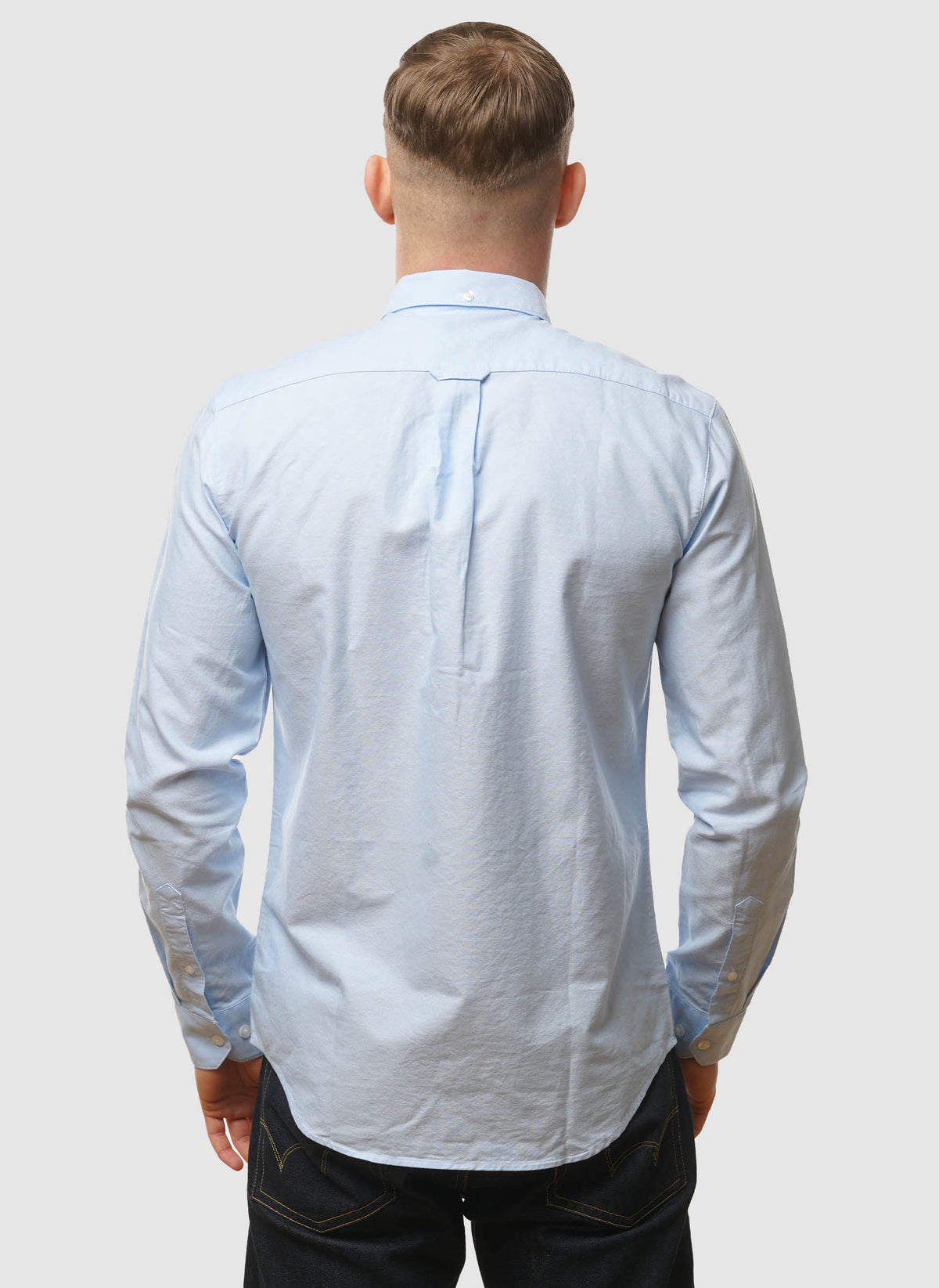 Brewer Slim Fit Hemd - Sky Blue
