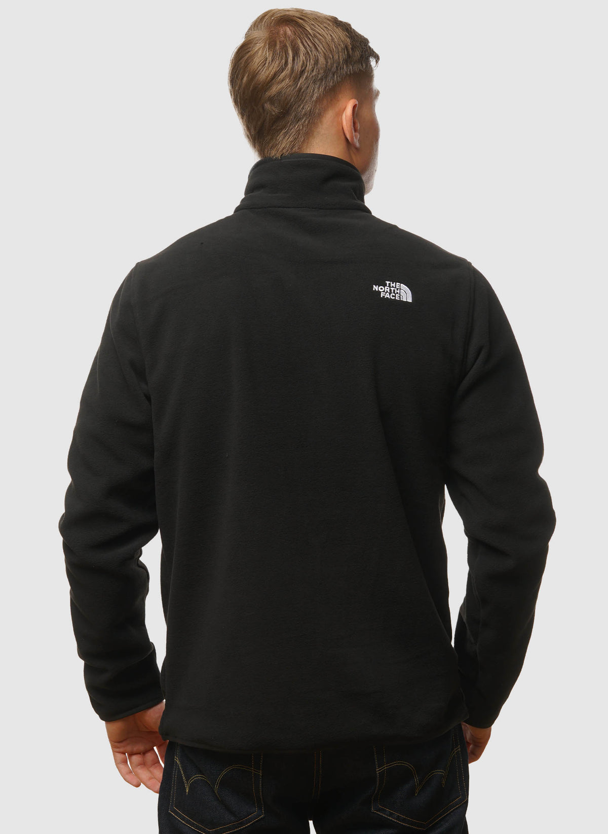 Glacier Fleece 1/4 Zip Jacket - Black
