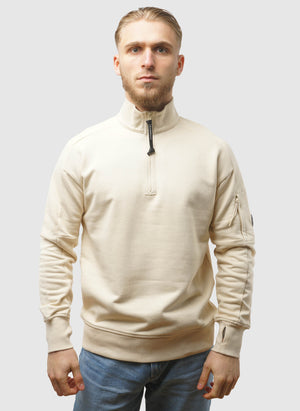 Half-Zip Fleece Lens Sweatshirt - Frozen Dew