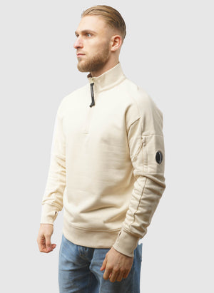 Half-Zip Fleece Lens Sweatshirt - Frozen Dew