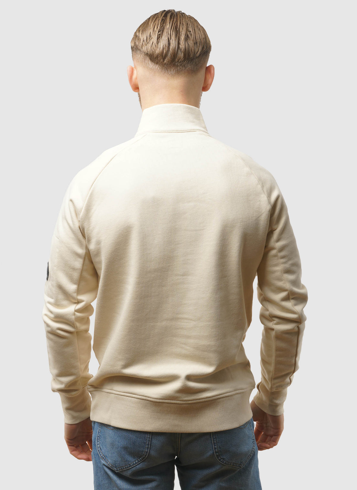 Half-Zip Fleece Lens Sweatshirt - Frozen Dew