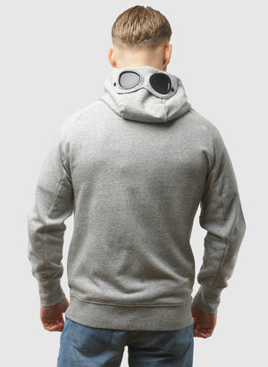 Goggle Sweatshirt Jacket  - Greystone Melange