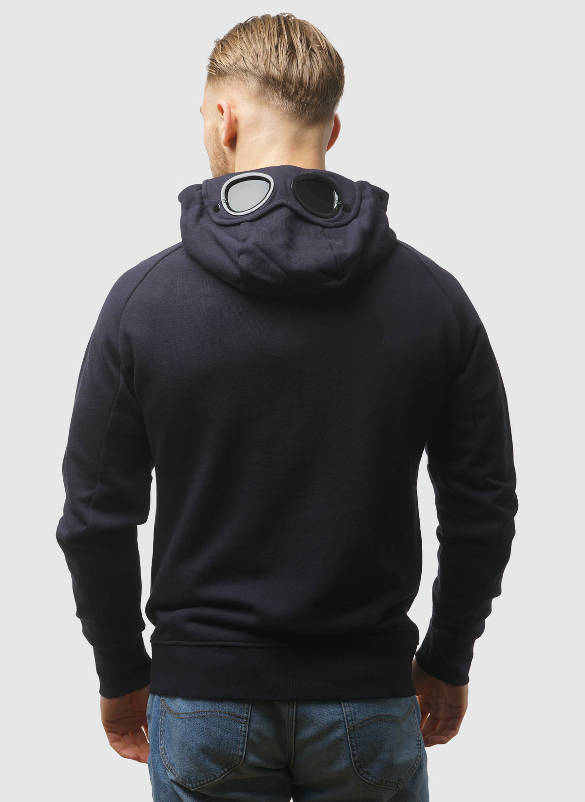 Goggle Sweatshirt Jacket - Total Eclipse