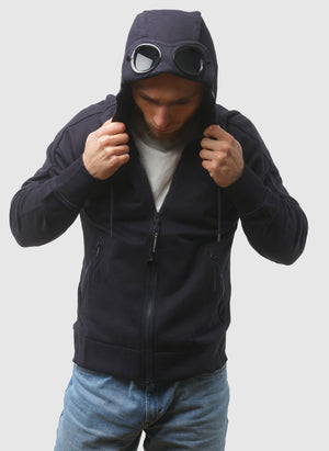 Goggle Sweatshirt Jacket - Total Eclipse
