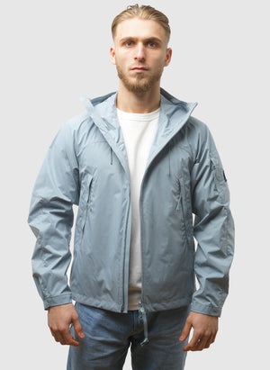 Pro-Tek Hooded Lens Jacket - Silver Blue