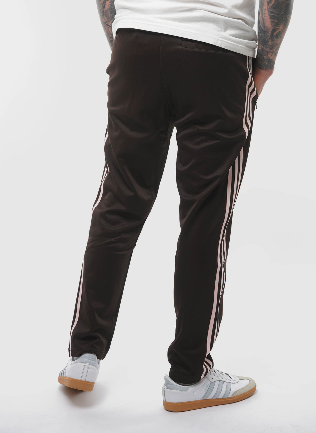 Classic Trackpants - Brown/Sandy Pink