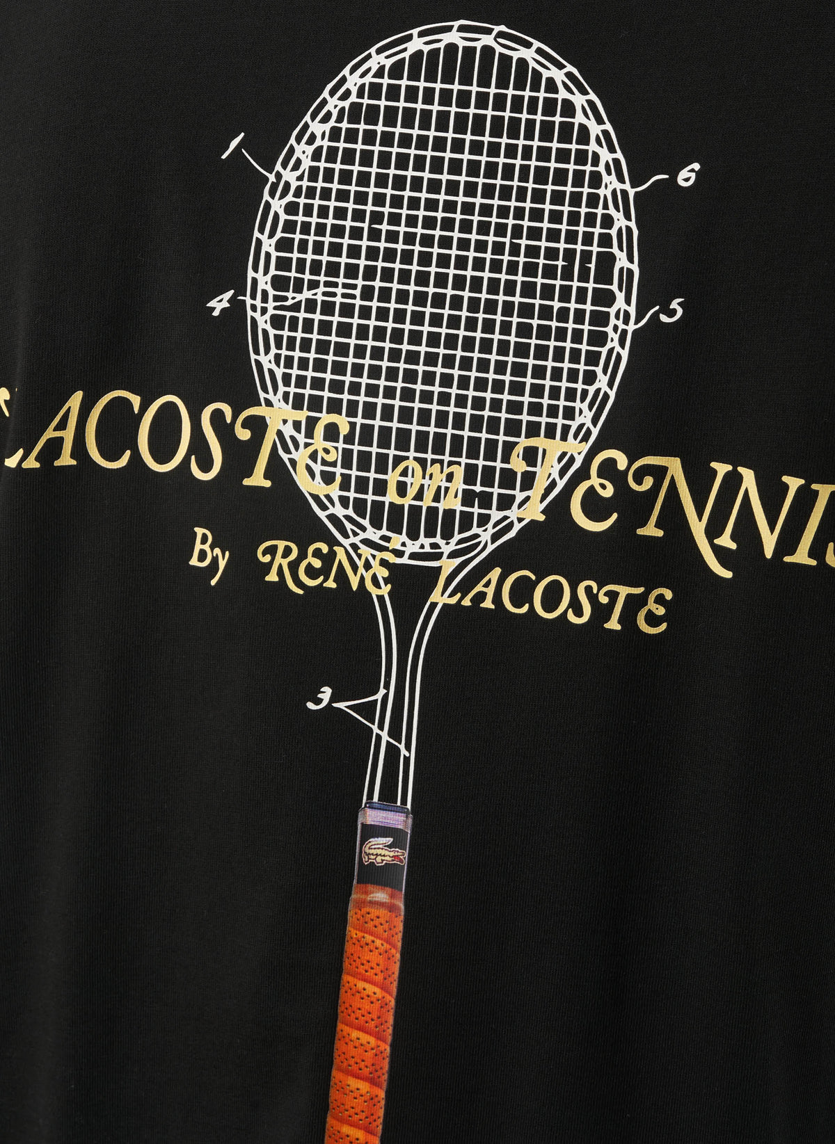 Lacoste Embroidered T-Shirt - Black
