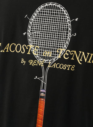 Lacoste Embroidered T-Shirt - Black