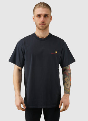 American Script T-Shirt - Deep Night
