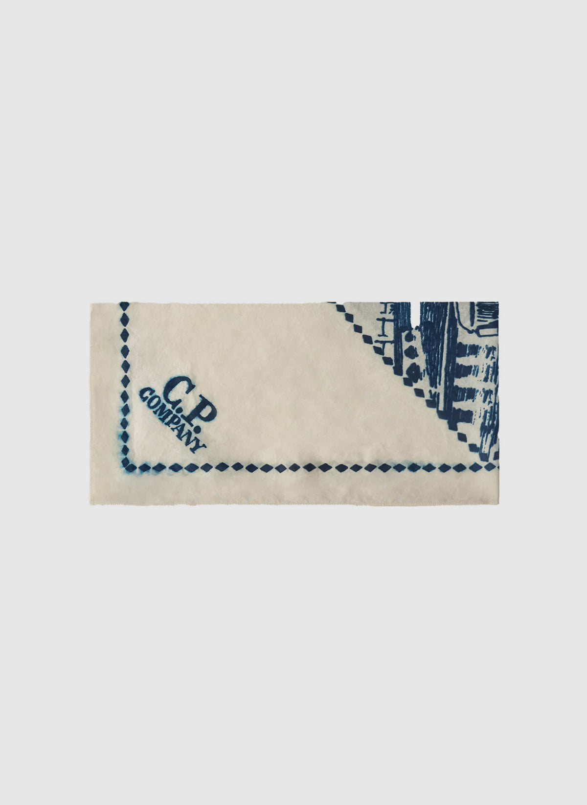 Muslin Woven Scarf - Gauze White