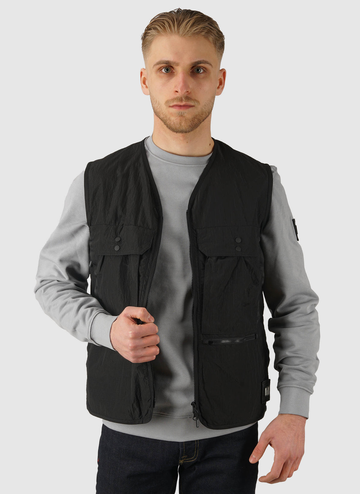 Tangier Utility Vest - Black