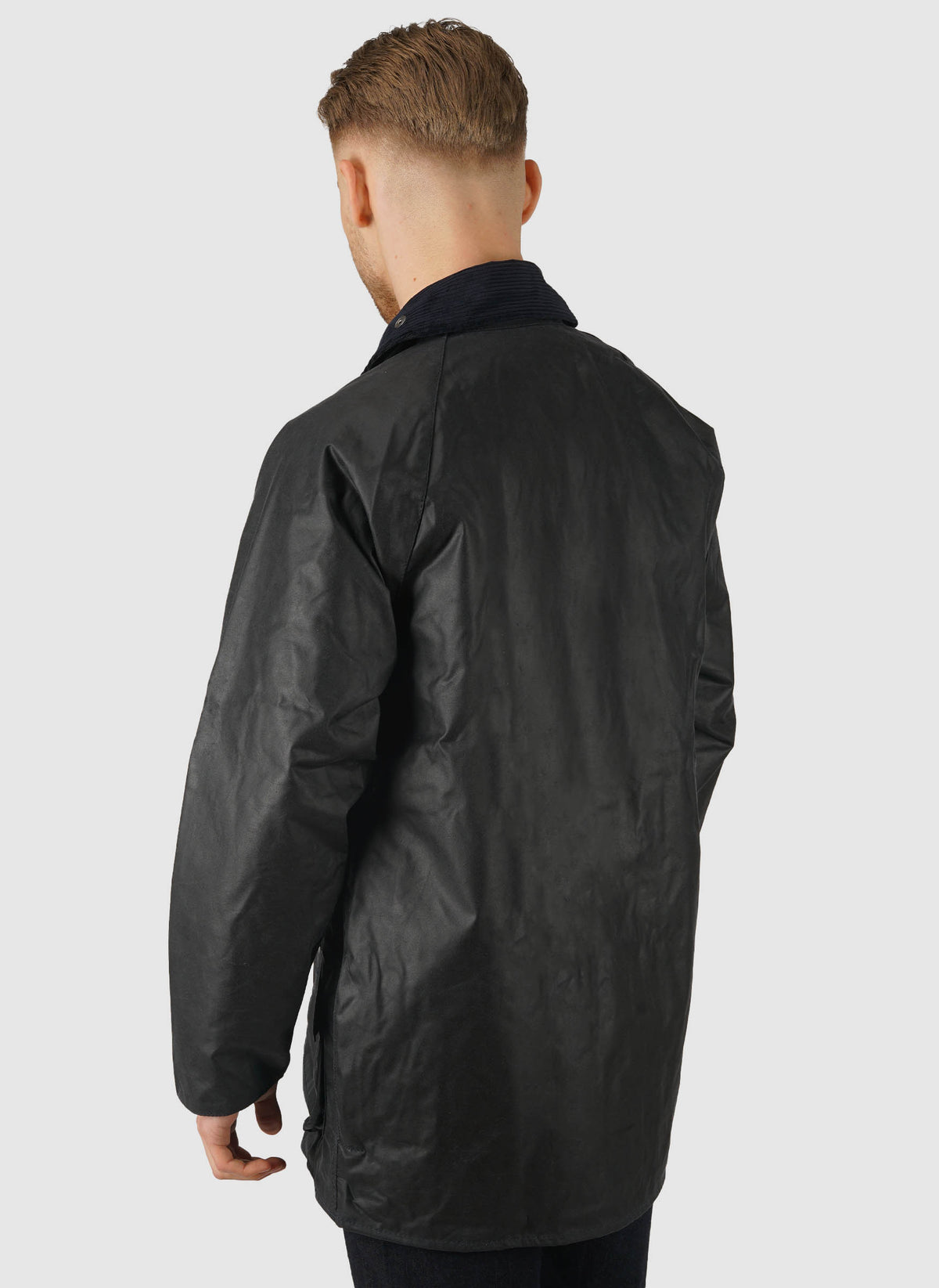 Beaufort Wax Jacket - Navy